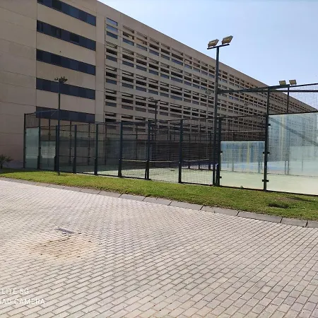 Apartamento De Lujo En Primera Linea Playa, Piscina, Tenis, Padel, Gimnasio, Wifi, Garaje