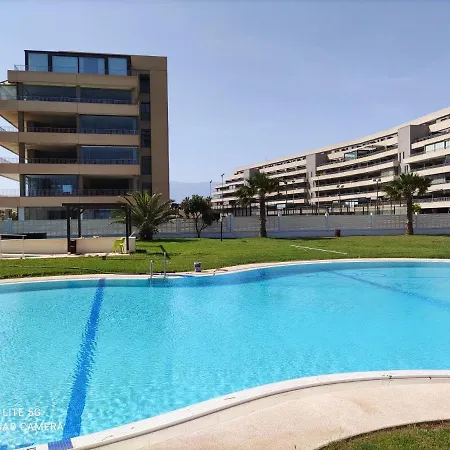 Apartamento De Lujo En Primera Linea Playa, Piscina, Tenis, Padel, Gimnasio, Wifi, Garaje Apartment Roquetas de Mar